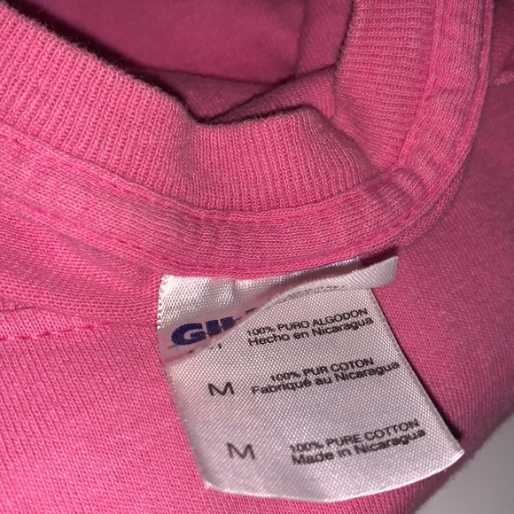 Guildan  pink women  t-shirt chocolate factory - Picture 5 of 8